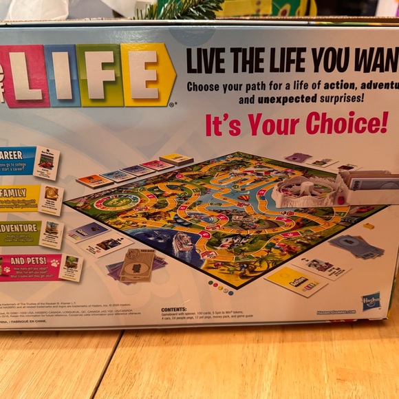 Hasbro The Game of Life - Vibrant Edition - Picture 2 of 2